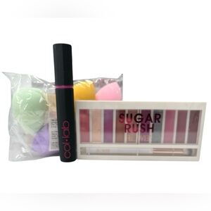 Makeup Starter Bundle | Flower Sugar Rush Palette, Col-Lab Mascara, 5 Blenders
